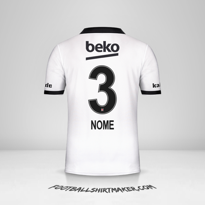 Maglia Besiktas JK 2018/19 -  nome - 3