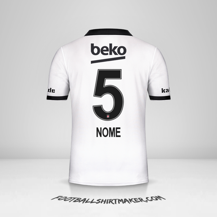 Camisola Besiktas JK 2018/19 -  nome - 5