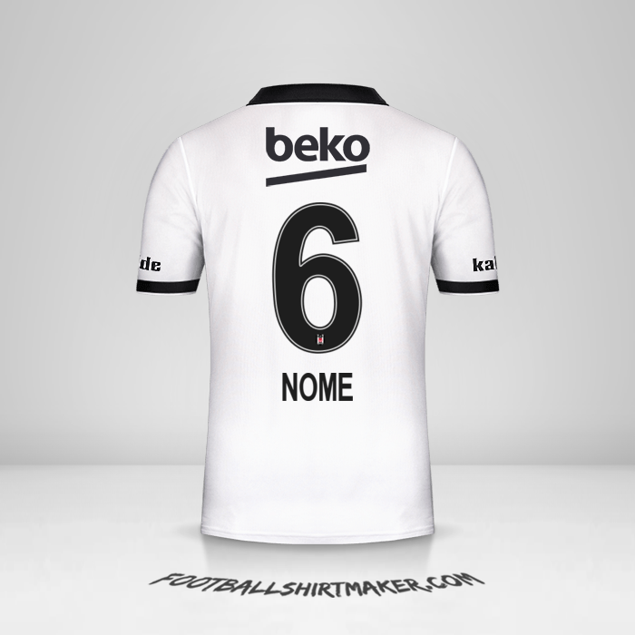 Maglia Besiktas JK 2018/19 -  nome - 6