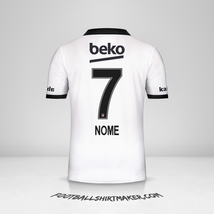 Camisa Besiktas JK 2018/19 -  nome - 7