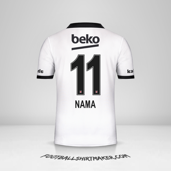 Jersey Besiktas JK 2018/19 -  nama - 11