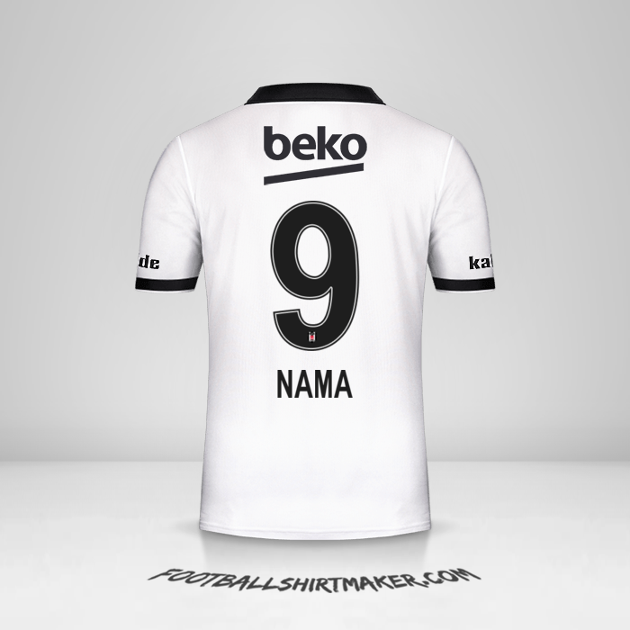 Jersey Besiktas JK 2018/19 -  nama - 9