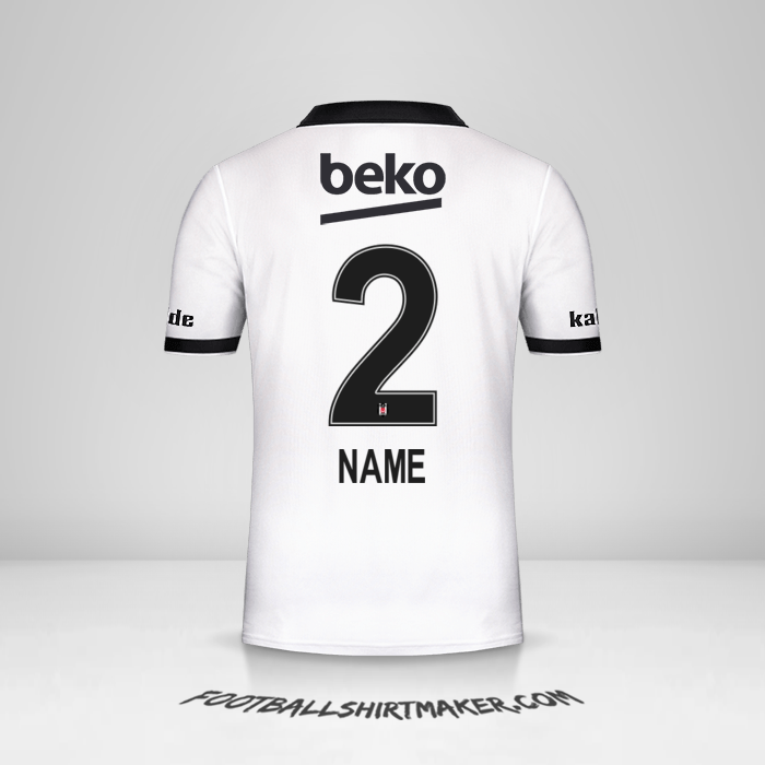 Trikot Besiktas JK 2018/19 -  name - 2