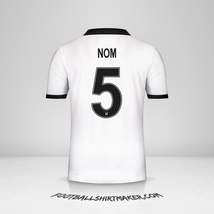 Maillot Besiktas JK Cup 2018/19 -  nom - 5
