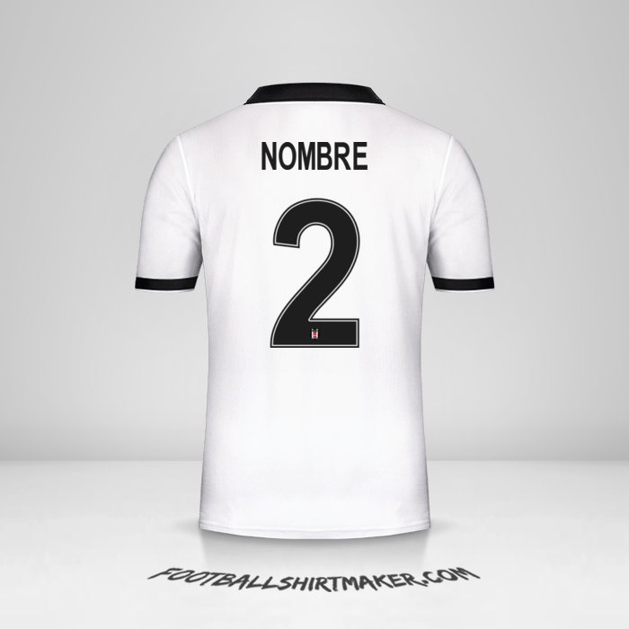 Jersey Besiktas JK Cup 2018/19 -  nombre - 2