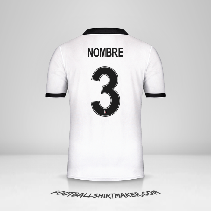 Jersey Besiktas JK Cup 2018/19 -  nombre - 3