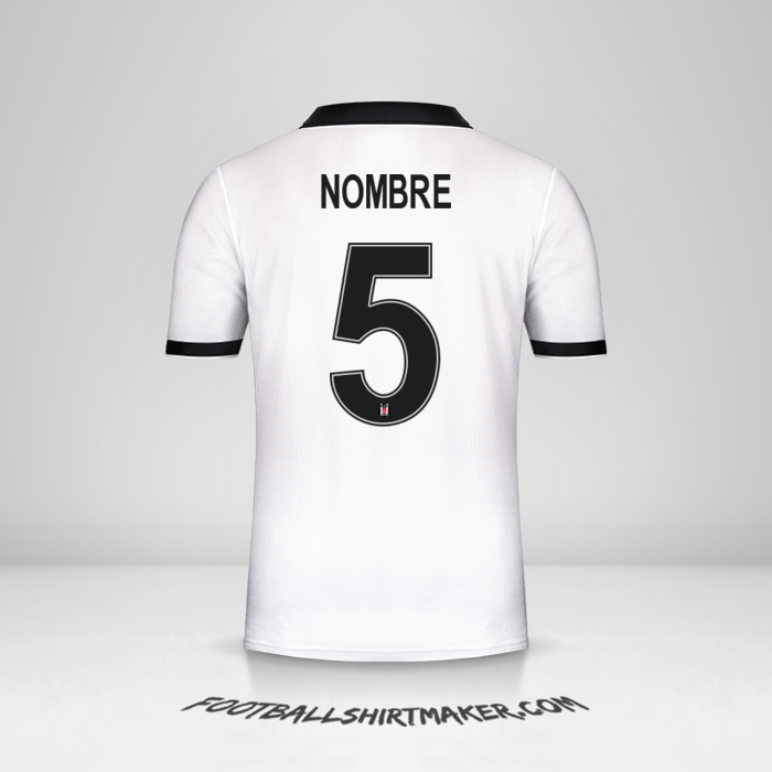 Jersey Besiktas JK Cup 2018/19 -  nombre - 5