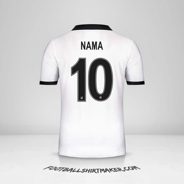 Jersey Besiktas JK Cup 2018/19 -  nama - 10