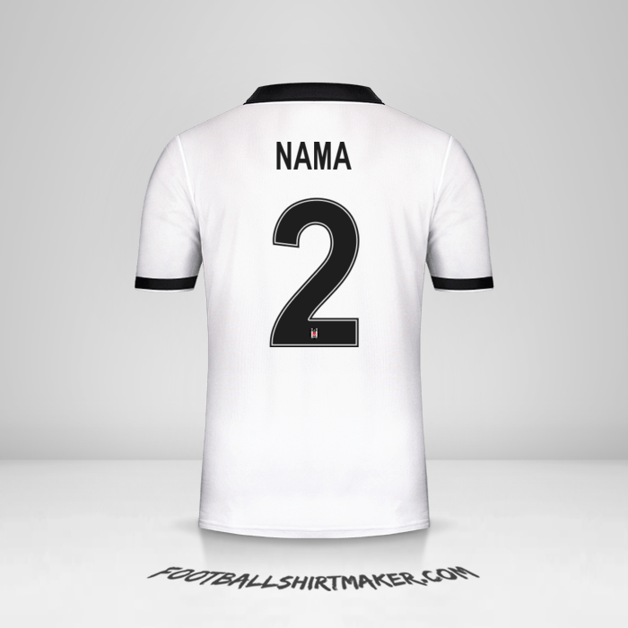 Jersey Besiktas JK Cup 2018/19 -  nama - 2