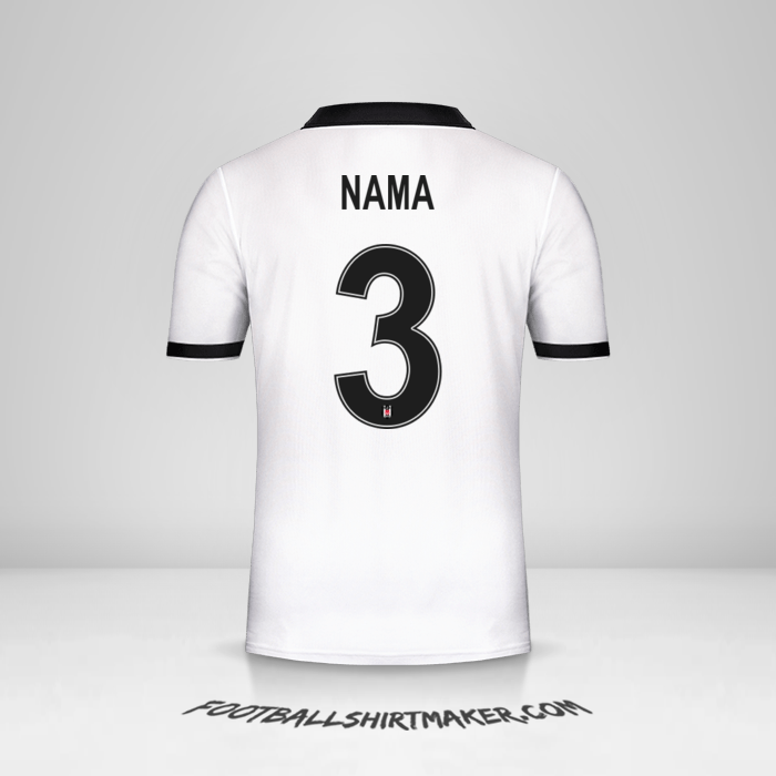 Jersey Besiktas JK Cup 2018/19 -  nama - 3