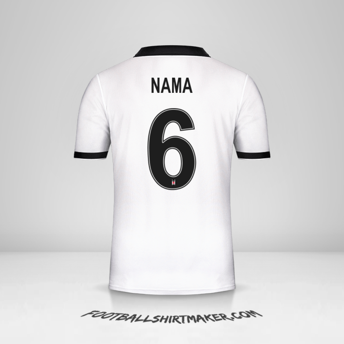 Jersey Besiktas JK Cup 2018/19 -  nama - 6