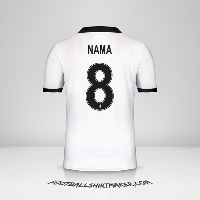 Jersey Besiktas JK Cup 2018/19 -  nama - 8