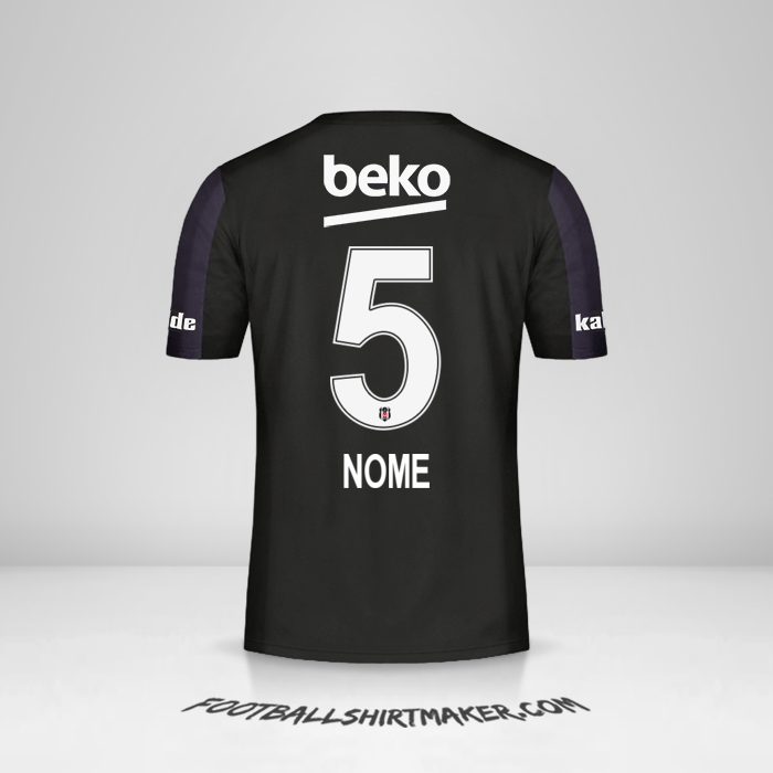 Camisola Besiktas JK 2018/19 Alternativa -  nome - 5