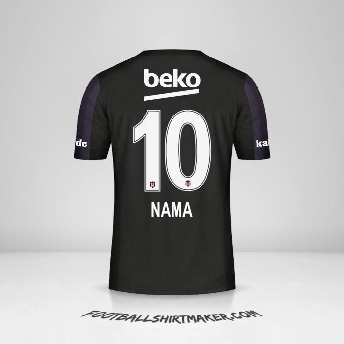 Jersey Besiktas JK 2018/19 Alternatif -  nama - 10