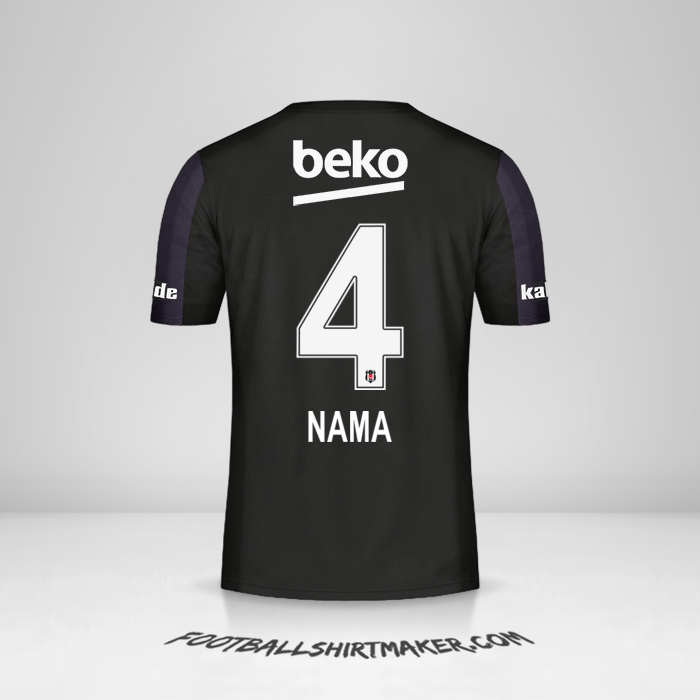 Jersey Besiktas JK 2018/19 Alternatif -  nama - 4