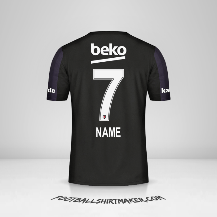 Jersey Besiktas JK 2018/19 Away -  name - 7