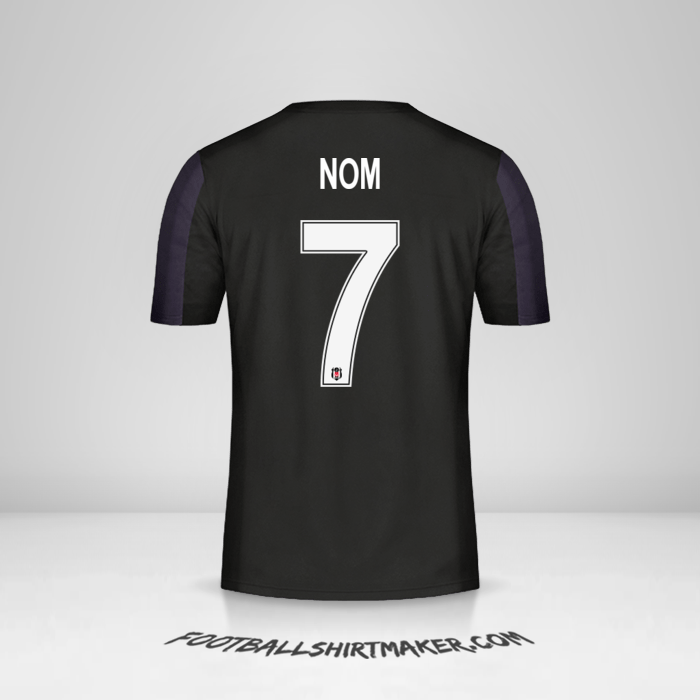 Maillot Besiktas JK Cup 2018/19 Extérieur -  nom - 7