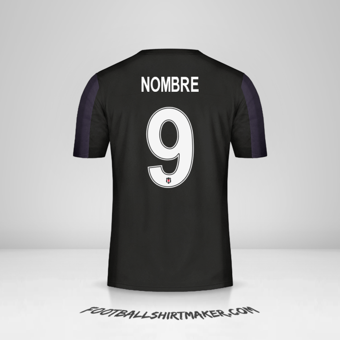 Jersey Besiktas JK Cup 2018/19 Visita -  nombre - 9