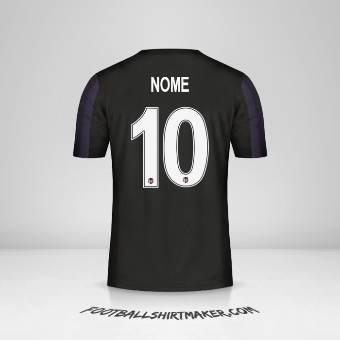 Maglia Besiktas JK Cup 2018/19 Seconda -  nome - 10