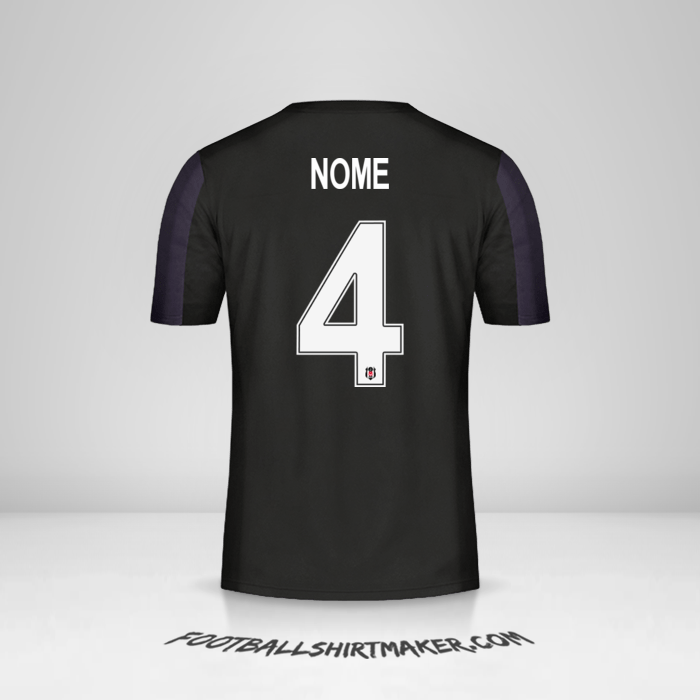 Maglia Besiktas JK Cup 2018/19 Seconda -  nome - 4