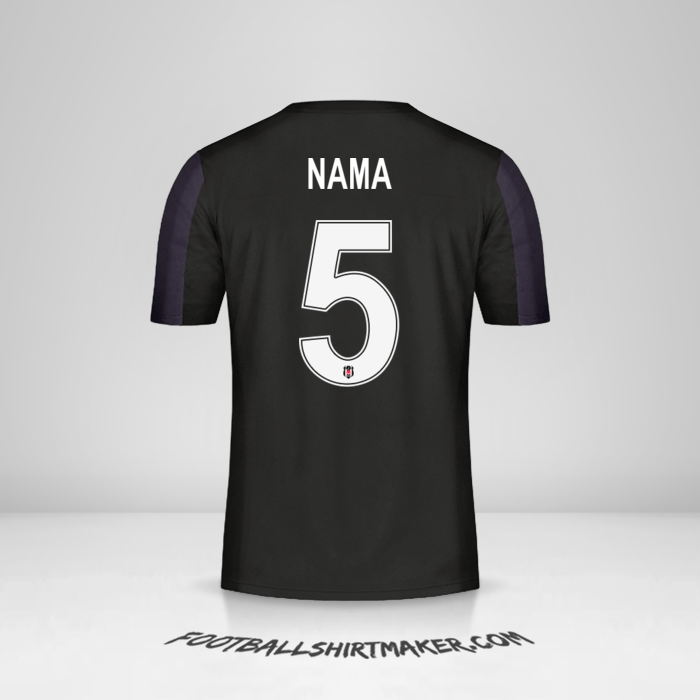 Jersey Besiktas JK Cup 2018/19 Alternatif -  nama - 5