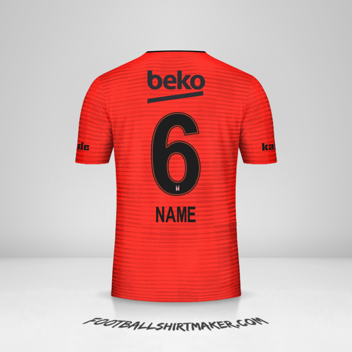 Shirt Besiktas JK 2018/19 Third -  name - 6
