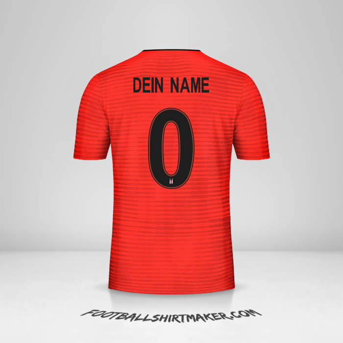 Trikot Besiktas JK Cup 2018/19 III -  dein name - 0