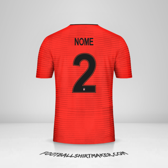 Maglia Besiktas JK Cup 2018/19 Terza -  nome - 2