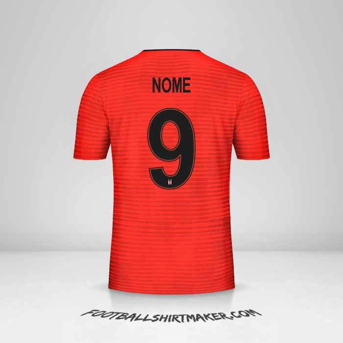 Maglia Besiktas JK Cup 2018/19 Terza -  nome - 9