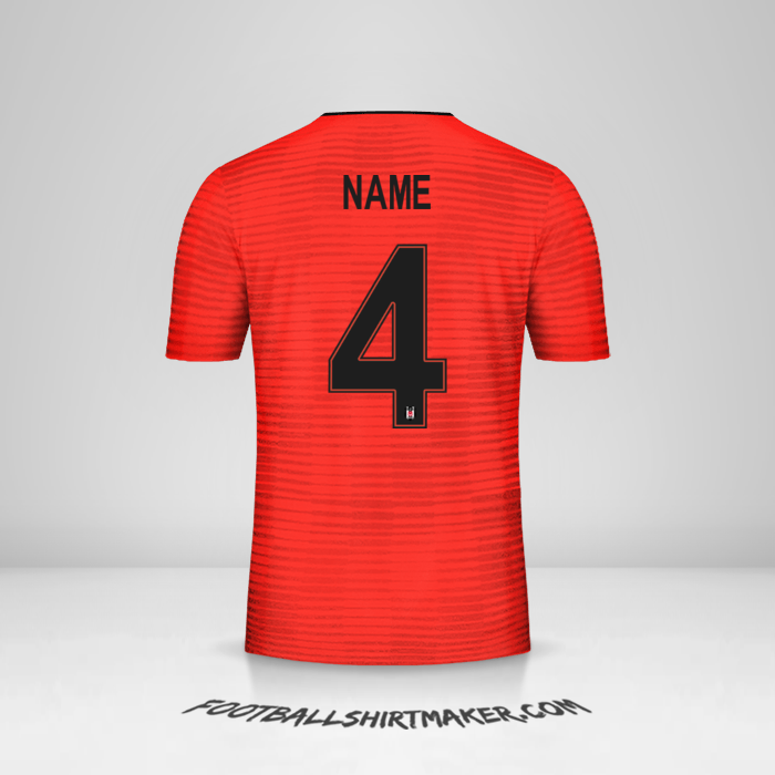 Shirt Besiktas JK Cup 2018/19 Third -  name - 4