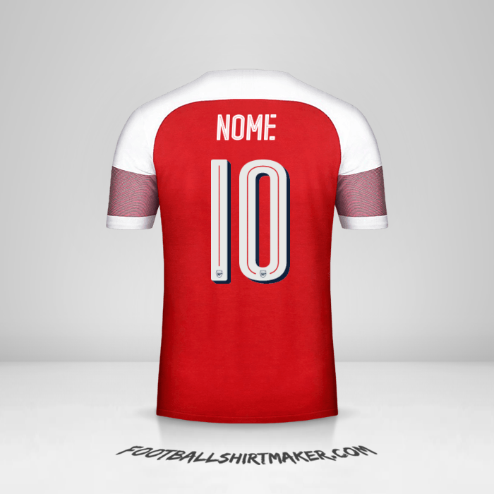 Maglia Arsenal Cup 2018/19 -  nome - 10