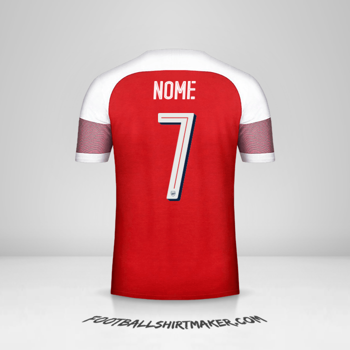 Maglia Arsenal Cup 2018/19 -  nome - 7