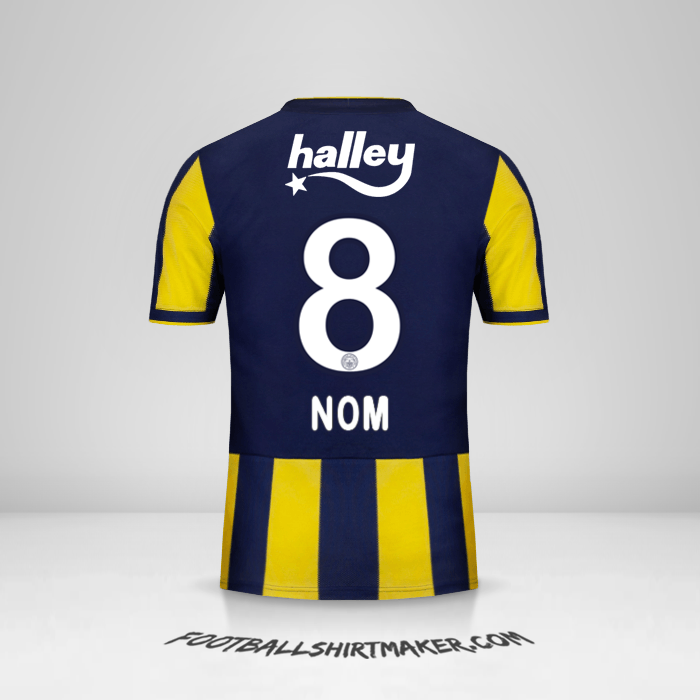 Maillot Fenerbahce SK 2018/19 -  nom - 8