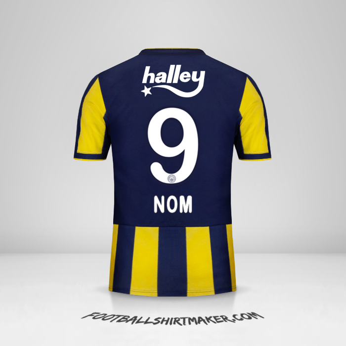 Maillot Fenerbahce SK 2018/19 -  nom - 9