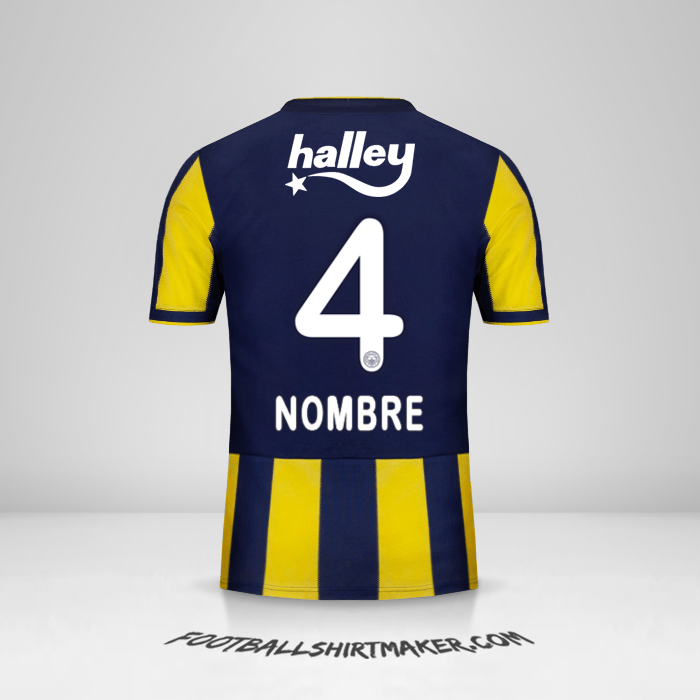 Jersey Fenerbahce SK 2018/19 -  nombre - 4