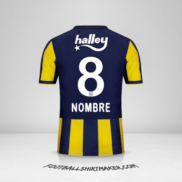 Camiseta Fenerbahce SK 2018/19 -  nombre - 8