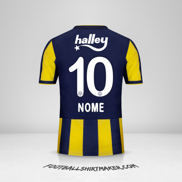 Maglia Fenerbahce SK 2018/19 -  nome - 10