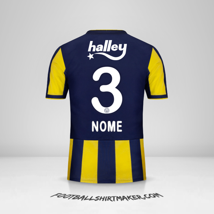 Maglia Fenerbahce SK 2018/19 -  nome - 3