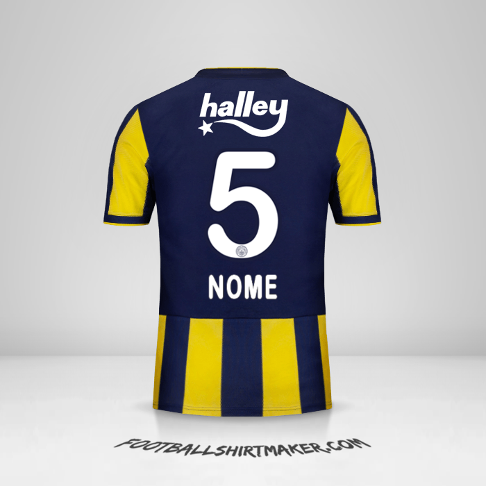 Maglia Fenerbahce SK 2018/19 -  nome - 5