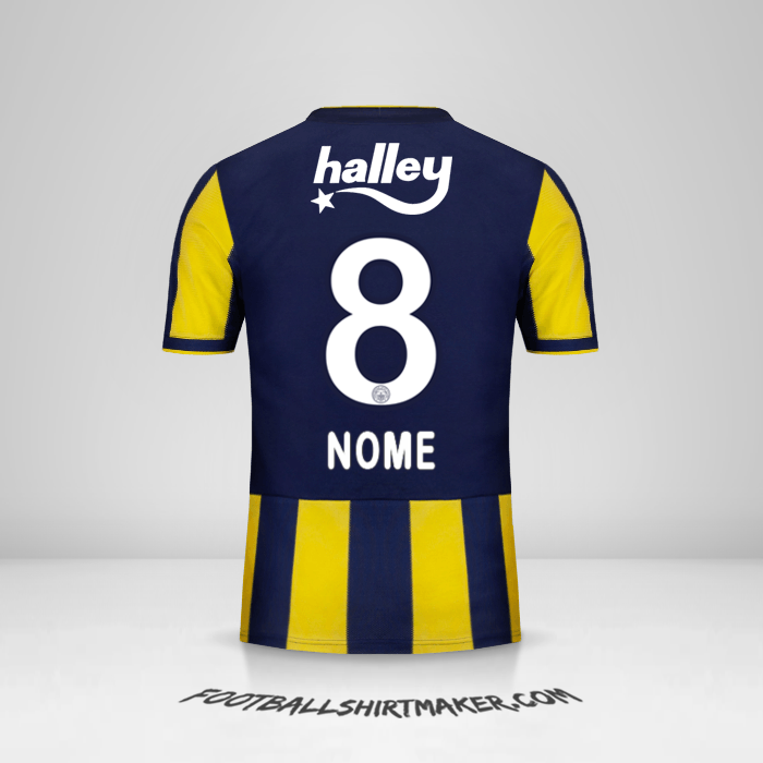 Camisola Fenerbahce SK 2018/19 -  nome - 8