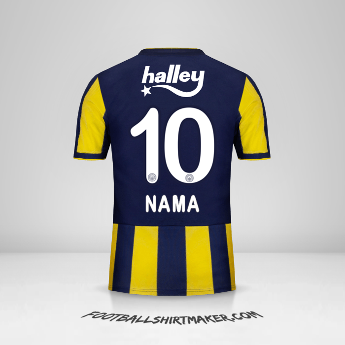 Jersey Fenerbahce SK 2018/19 -  nama - 10