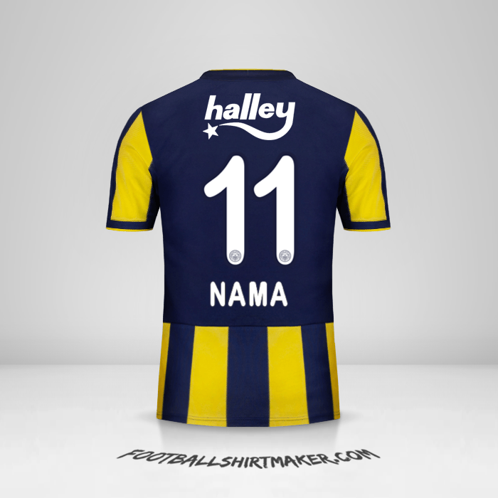 Jersey Fenerbahce SK 2018/19 -  nama - 11