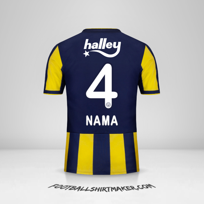 Jersey Fenerbahce SK 2018/19 -  nama - 4