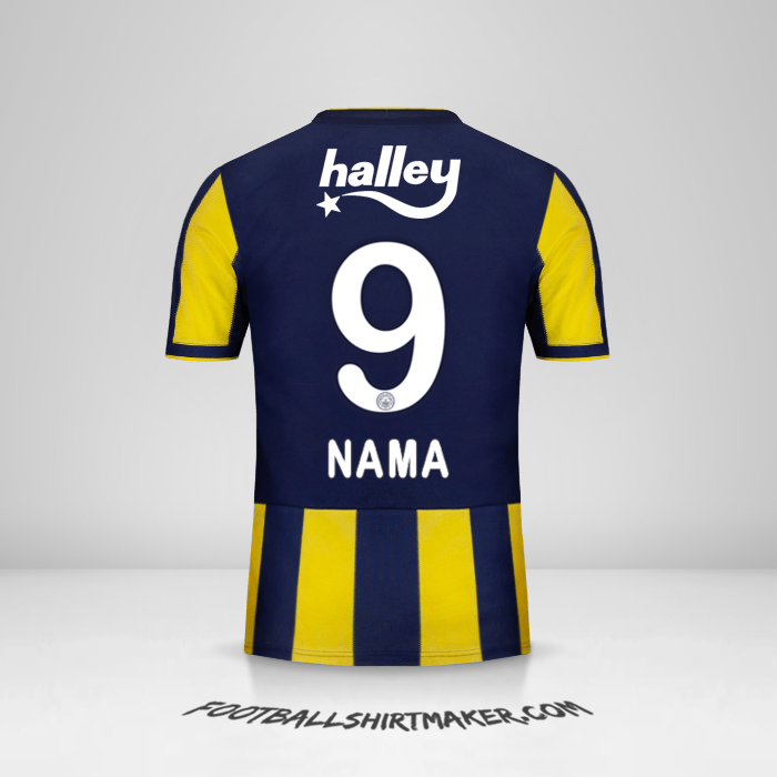 Jersey Fenerbahce SK 2018/19 -  nama - 9