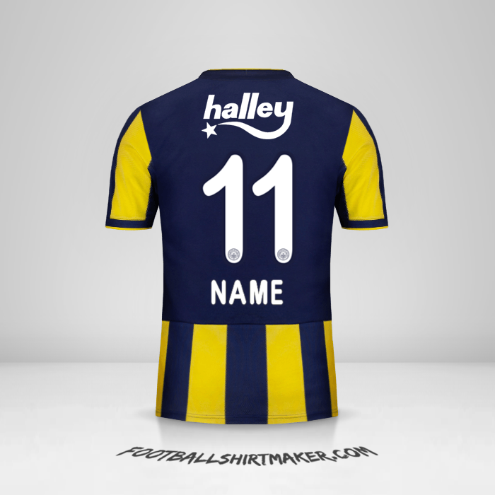 Shirt Fenerbahce SK 2018/19 -  name - 11