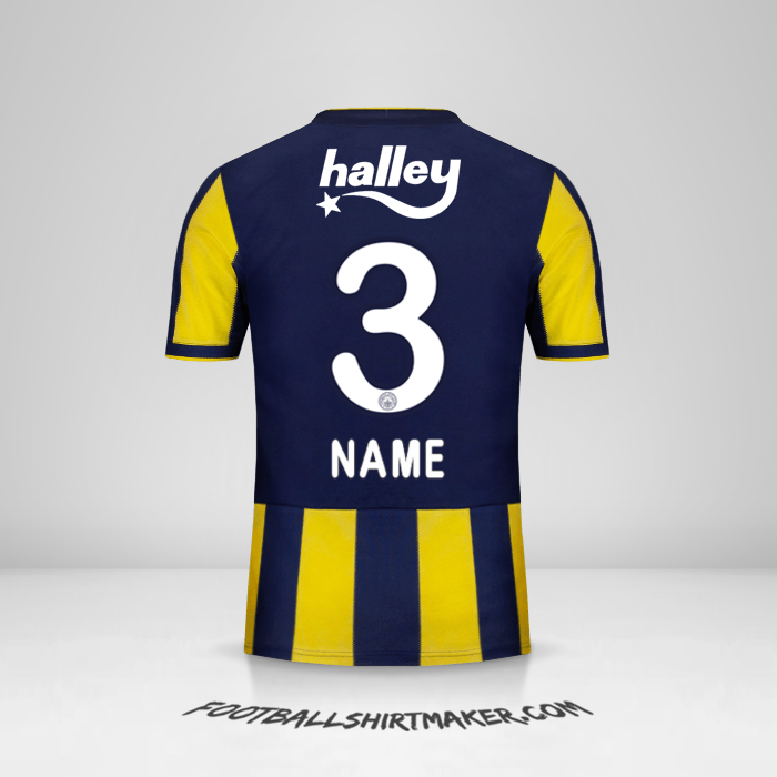 Shirt Fenerbahce SK 2018/19 -  name - 3