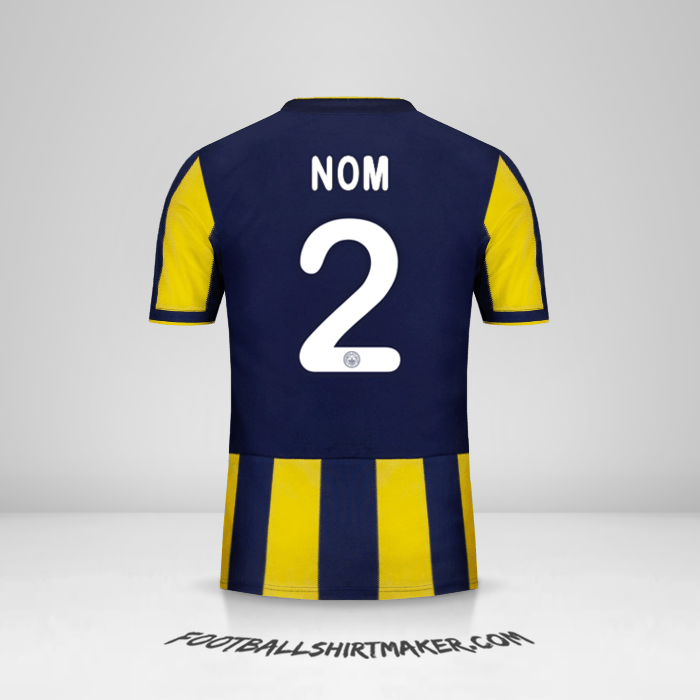 Maillot Fenerbahce SK Cup 2018/19 -  nom - 2