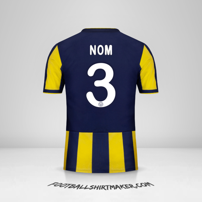 Maillot Fenerbahce SK Cup 2018/19 -  nom - 3