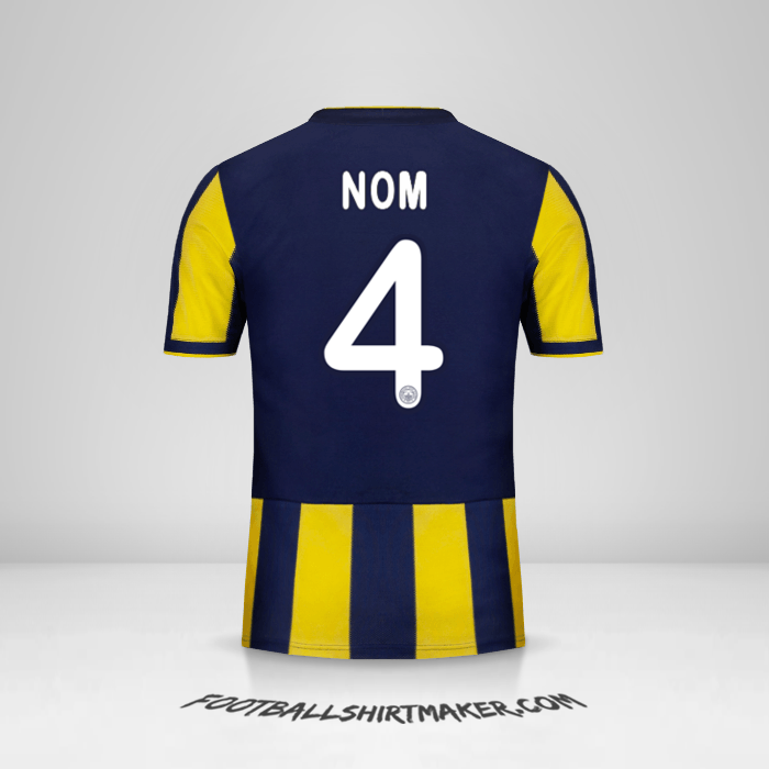 Maillot Fenerbahce SK Cup 2018/19 -  nom - 4