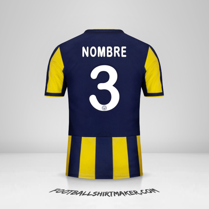 Jersey Fenerbahce SK Cup 2018/19 -  nombre - 3